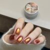 Amber Caramel Cat Eye