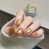 Amber Tea-colored Cat Eye