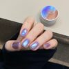 Blue-purple cat eye