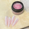 Blush Snow-Velvet Sparkle