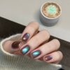 Caramel brown translucent color