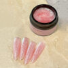 Crystal Pink Snow-Velvet Aurora Shimmer