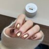 Dark brown amber