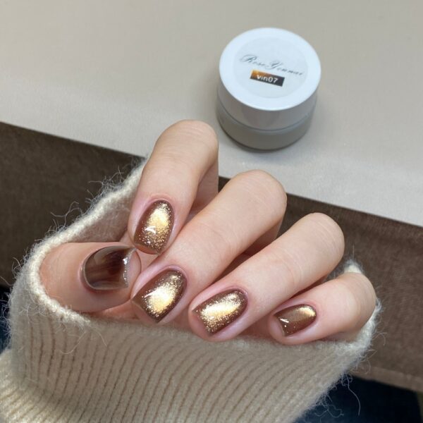 Dark brown amber