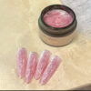 Dusty Rose Snow-Velvet Glitter