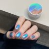 Galaxy Blue Flashing Cat Eye