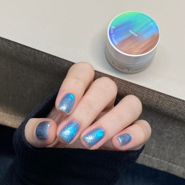 Galaxy Blue Flashing Cat Eye