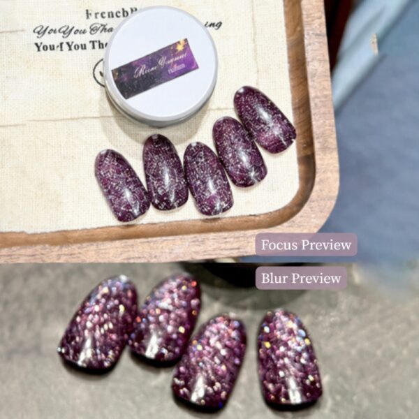 Violeta uva purpurina diamante