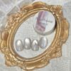 Silver-Gray Platinum Cat-Eye